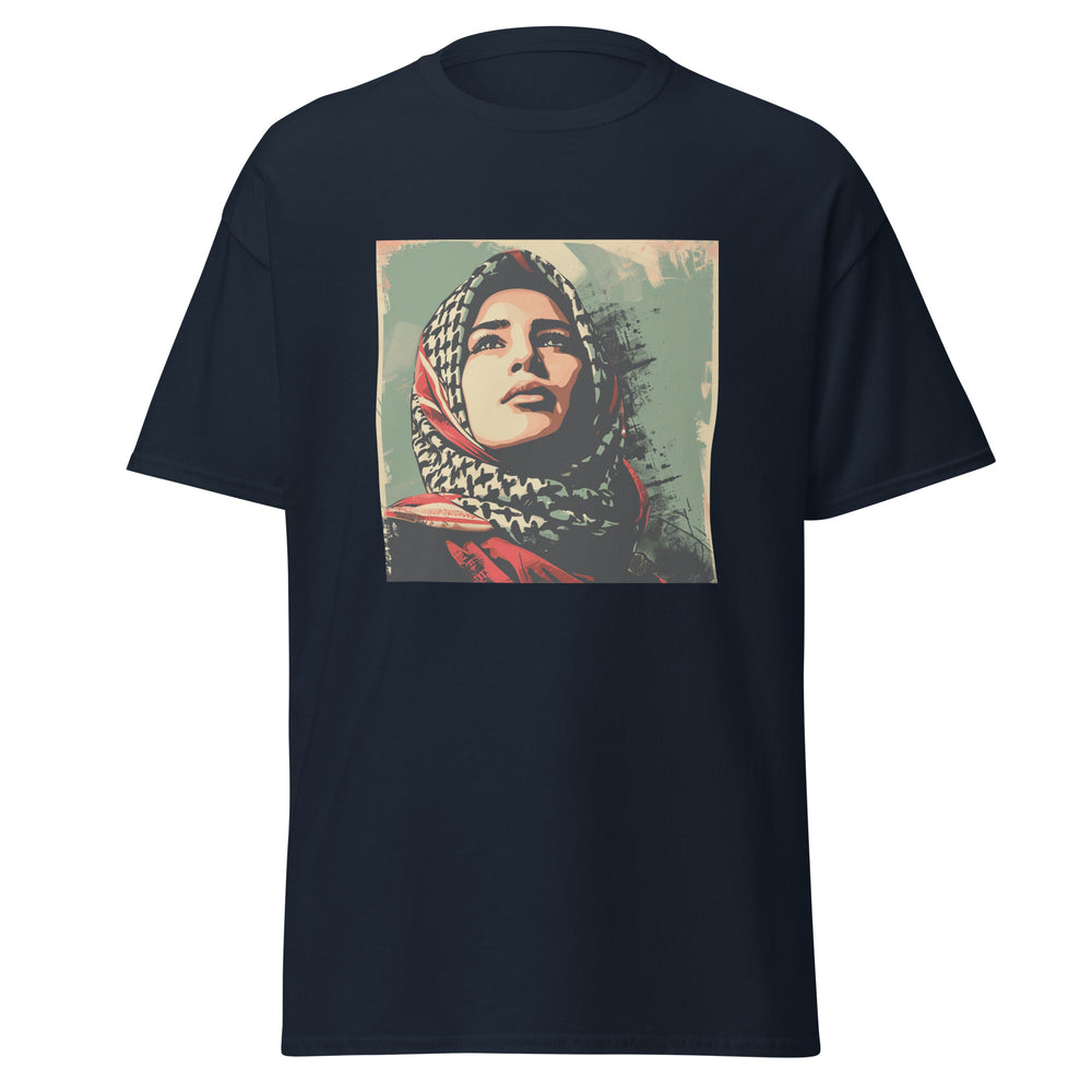 Men’s Classic Tee - Palestine Hope, Navy