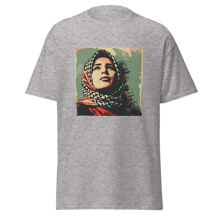 Men’s Classic Tee - Palestine Hope, Sport Grey