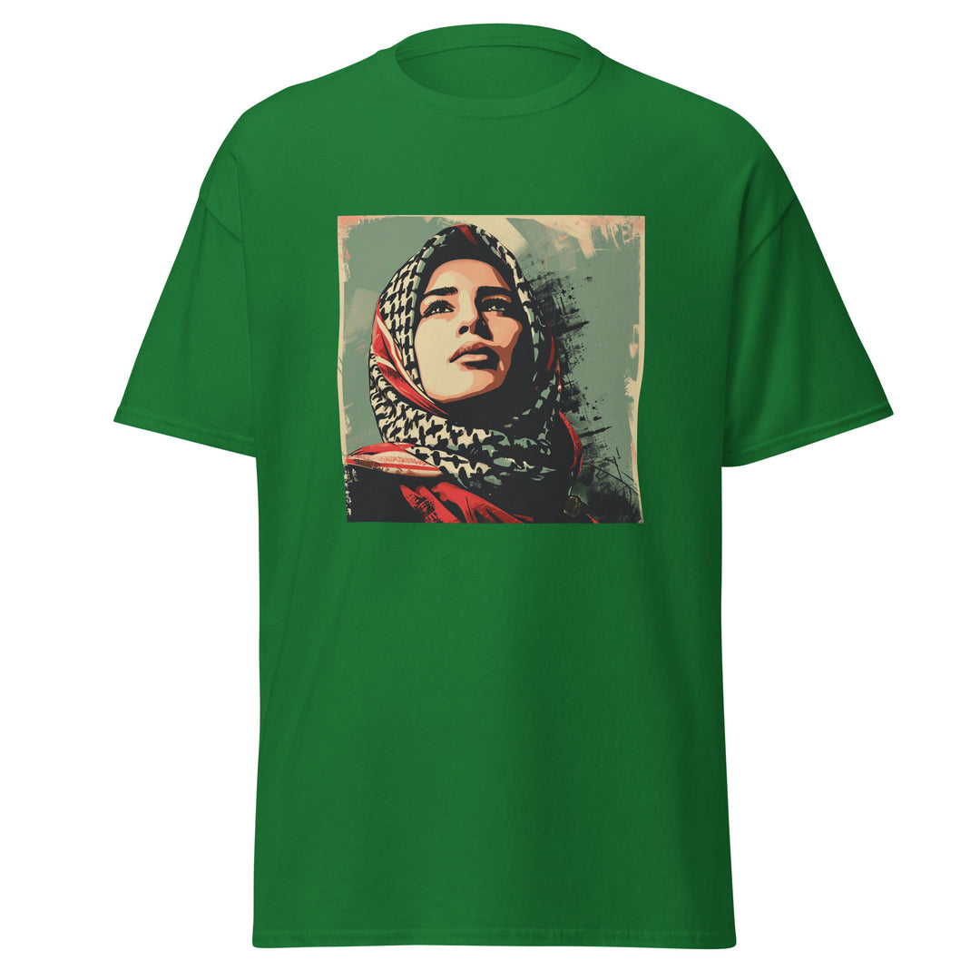 Men’s Classic Tee - Palestine Hope, Turf Green