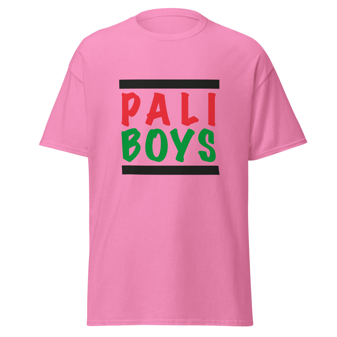 Men’s Classic Tee - Palestinian Boys, Azalea