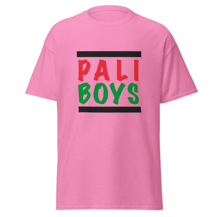 Men’s Classic Tee - Palestinian Boys, Azalea