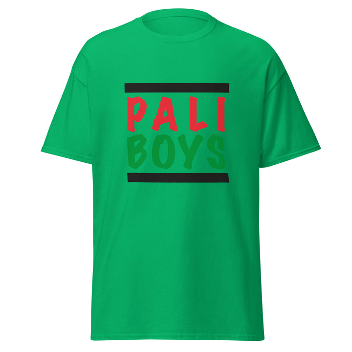 Men’s Classic Tee - Palestinian Boys, Irish Green