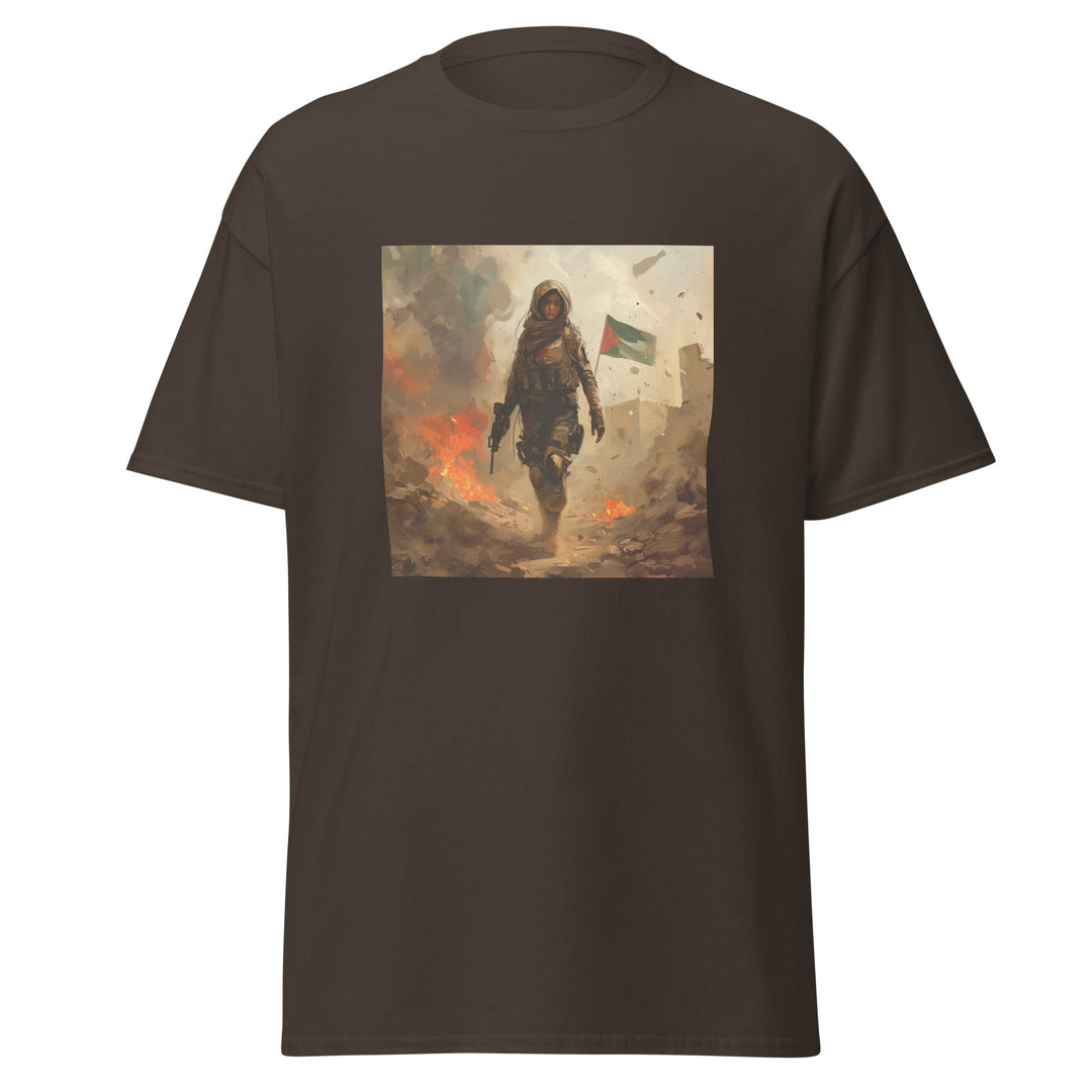 Men’s Classic Tee - Resistance, Dark Chocolate