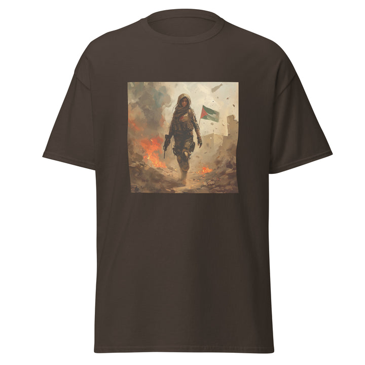 Men’s Classic Tee - Resistance, Dark Chocolate