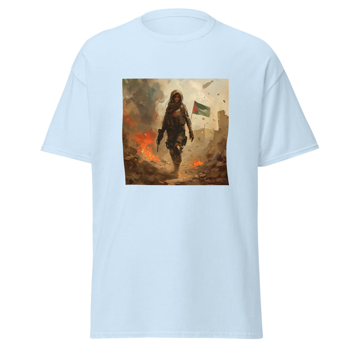 Men’s Classic Tee - Resistance, Light Blue