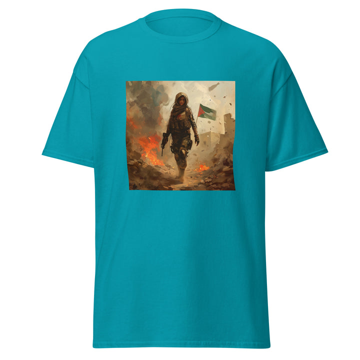 Men’s Classic Tee - Resistance, Tropical Blue