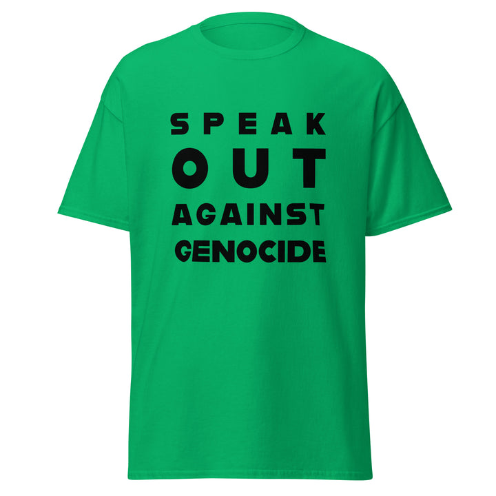 Men’s Classic Tee - Speak Against Genocide, Irish Green