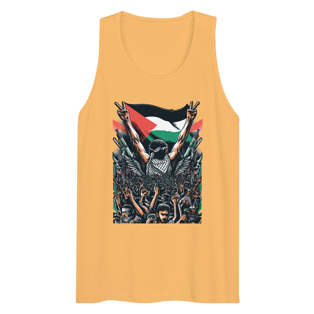 Men’s premium tank top - Art by Moh, Mens Premium Tank Top Squash