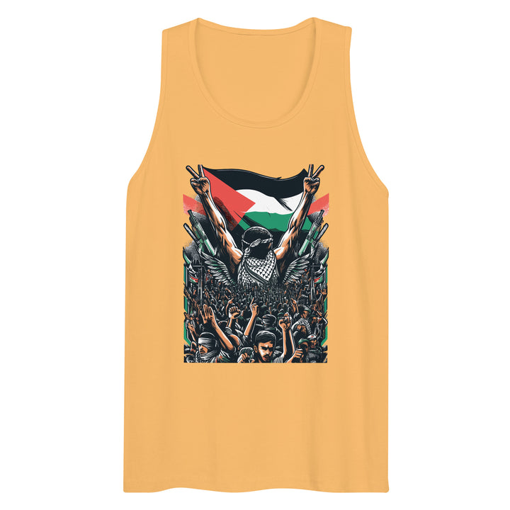 Men’s premium tank top - Art by Moh, Mens Premium Tank Top Squash