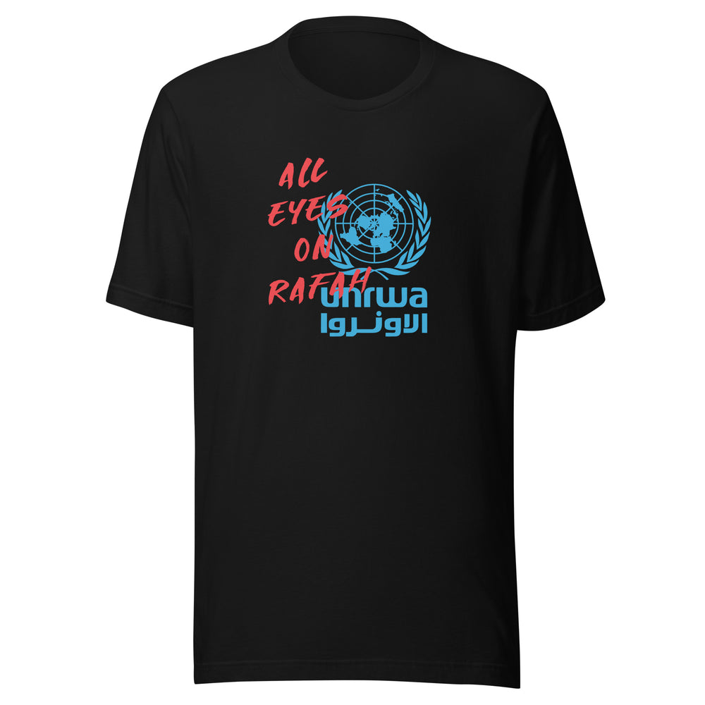 Men t-shirt - All Eyes on Rafah, T Shirt Black