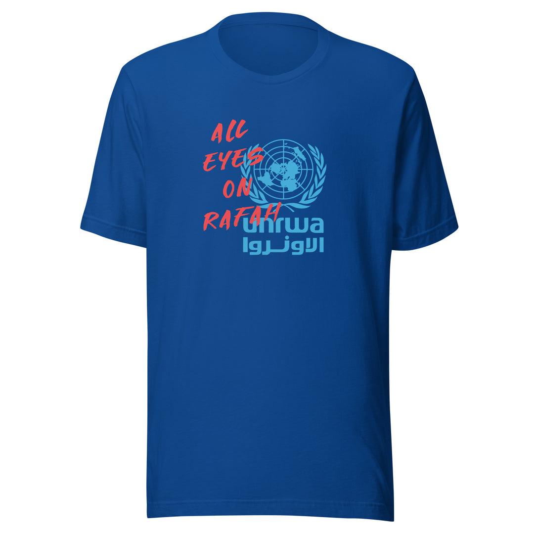 Men t-shirt - All Eyes on Rafah, T Shirt True Royal