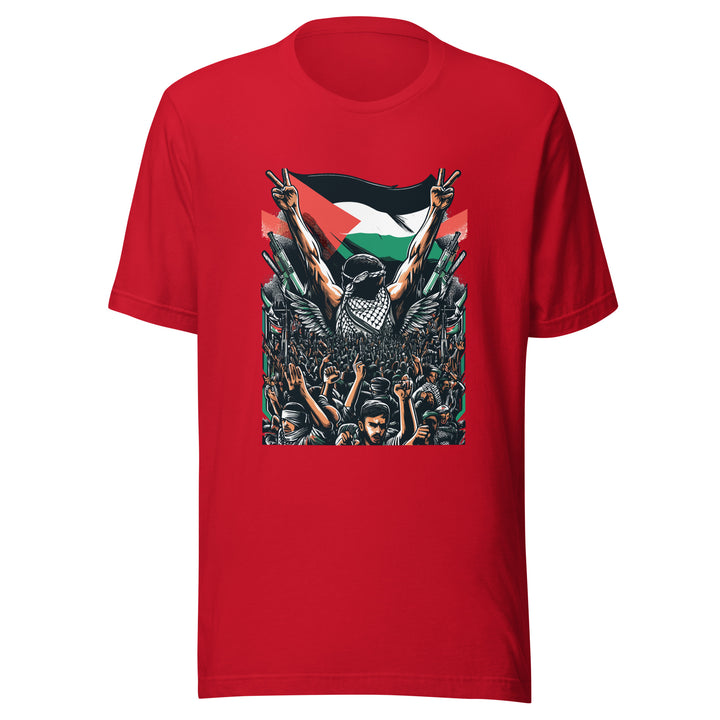 Men t-shirt - Art by Moh, T Shirt Red