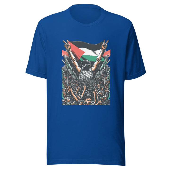 Men t-shirt - Art by Moh, T Shirt True Royal