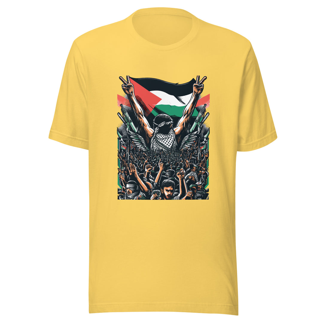 Men t-shirt - Art by Moh, T Shirt Yellow