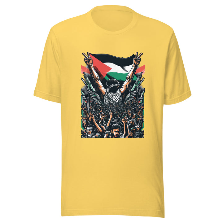 Men t-shirt - Art by Moh, T Shirt Yellow