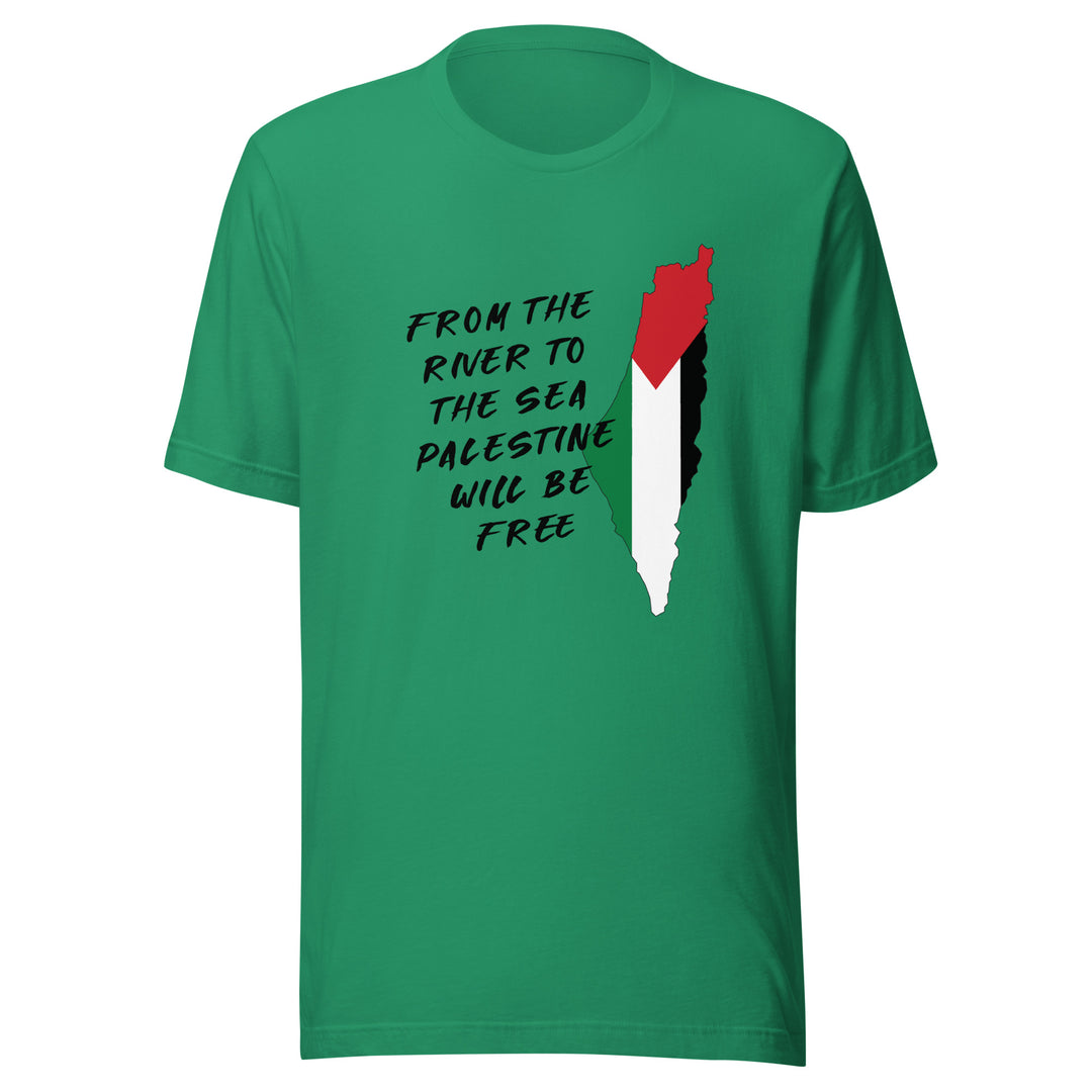 Men T-Shirt - From the River to the Sea, T Shirt Kelly