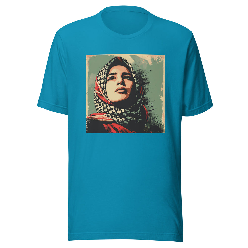Men t-shirt - Hope, T Shirt Aqua