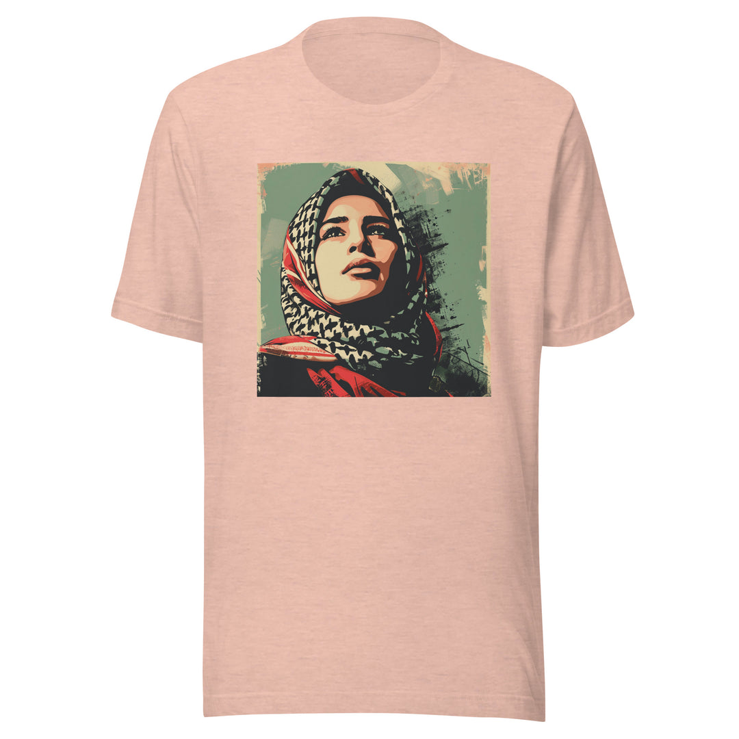 Men t-shirt - Hope, T Shirt Heather Prism Peach