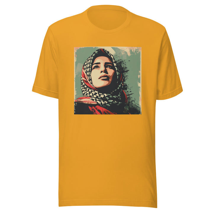 Men t-shirt - Hope, T Shirt Mustard