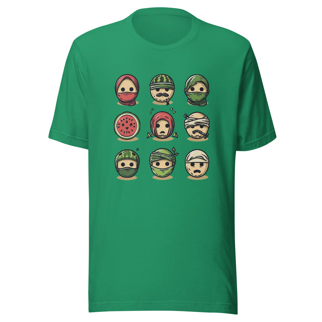 Men t-shirt - Palestine Emoji, T Shirt Kelly