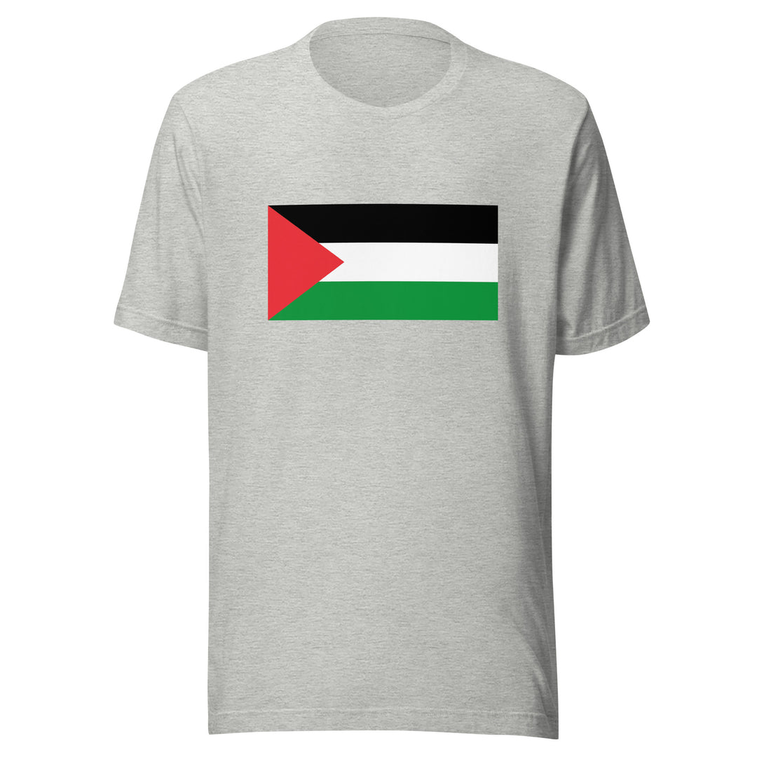 Men t-shirt - Palestine Flag, T Shirt Athletic Heather