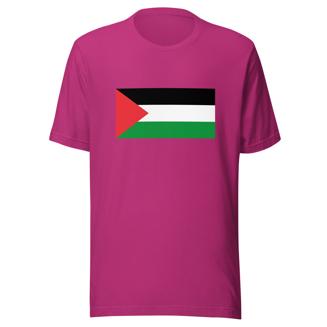 Men t-shirt - Palestine Flag, T Shirt Berry