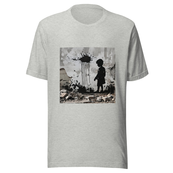 Men t-shirt - Palestine Wall, T Shirt Athletic Heather
