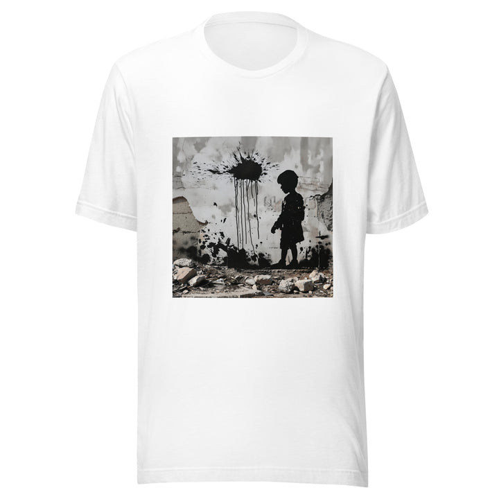 Men t-shirt - Palestine Wall, T Shirt White