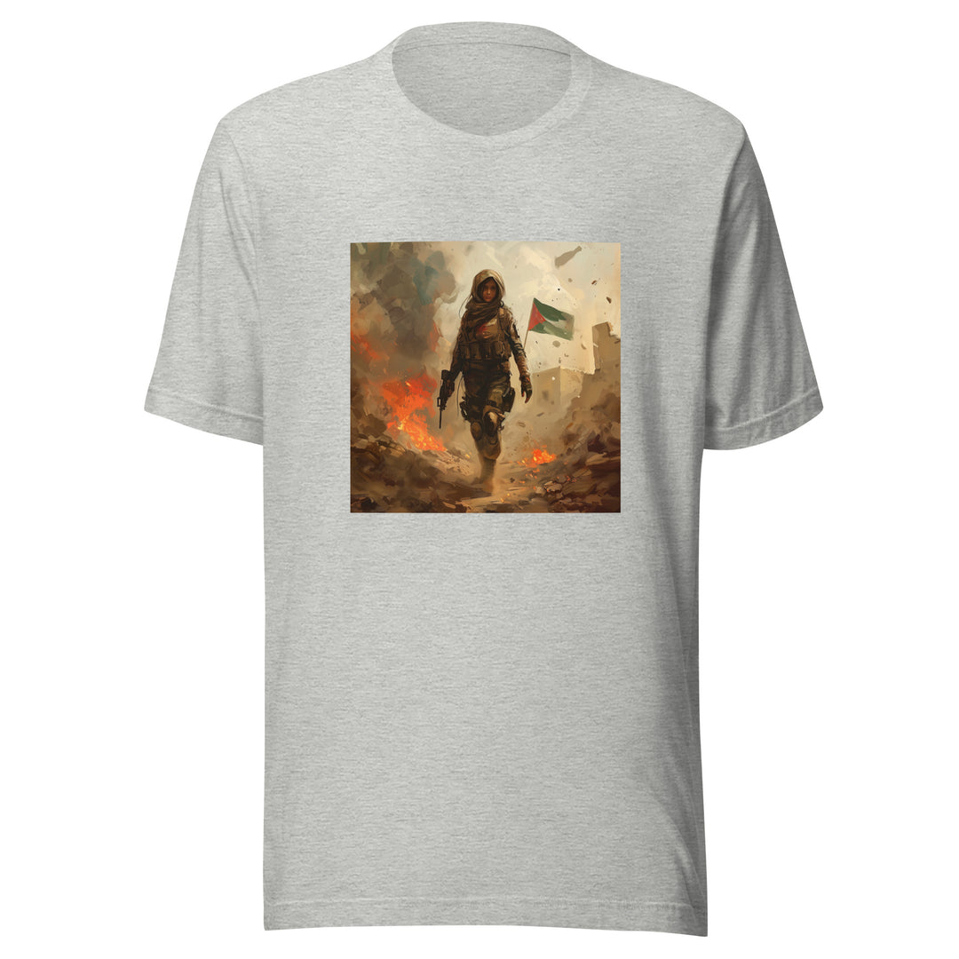 Men t-shirt - Resistance, T Shirt Athletic Heather