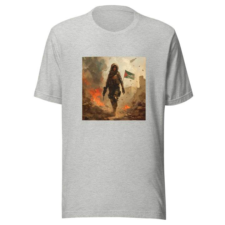 Men t-shirt - Resistance, T Shirt Athletic Heather