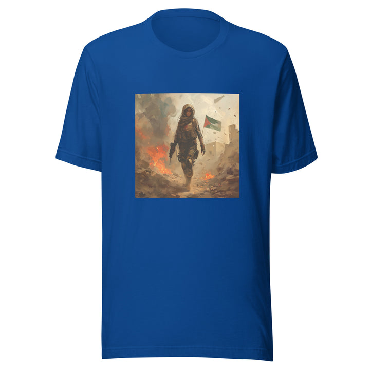 Men t-shirt - Resistance, T Shirt True Royal