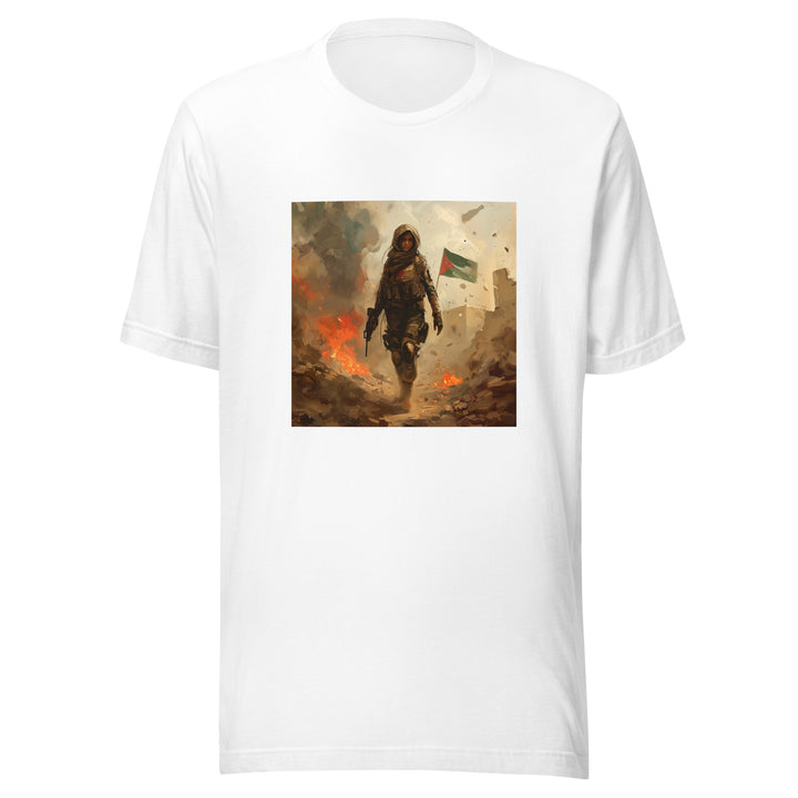 Men t-shirt - Resistance, T Shirt White