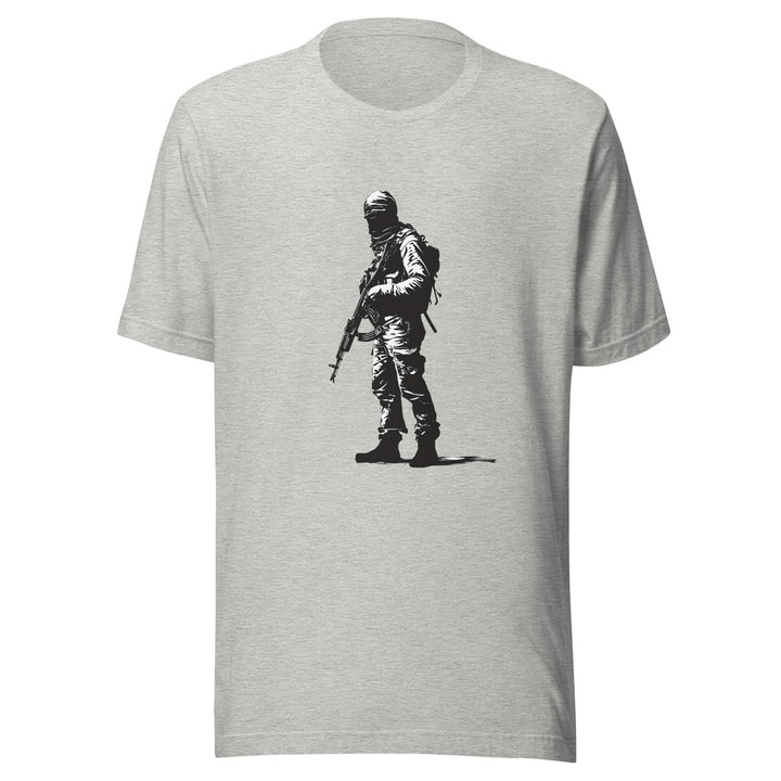 Men t-shirt - The Fighter, T Shirt Athletic Heather