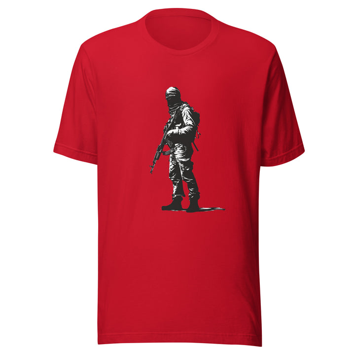 Men t-shirt - The Fighter, T Shirt Red