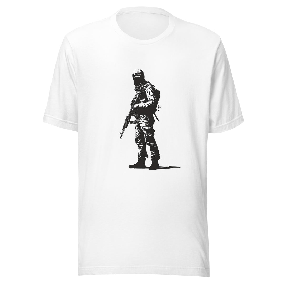 Men t-shirt - The Fighter, T Shirt White