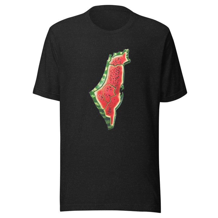 Men t-shirt - Watermelon, T Shirt Black Heather
