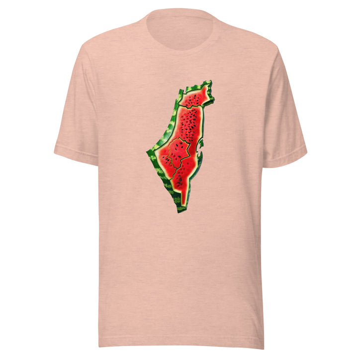 Men t-shirt - Watermelon, T Shirt Heather Prism Peach