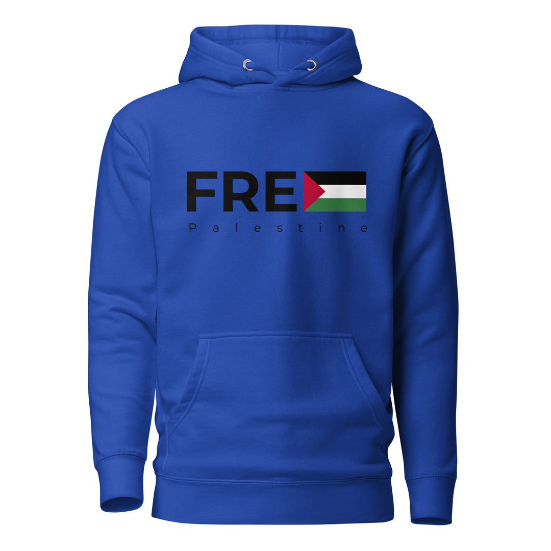 Men Hoodie - Free Palestine, Team Royal