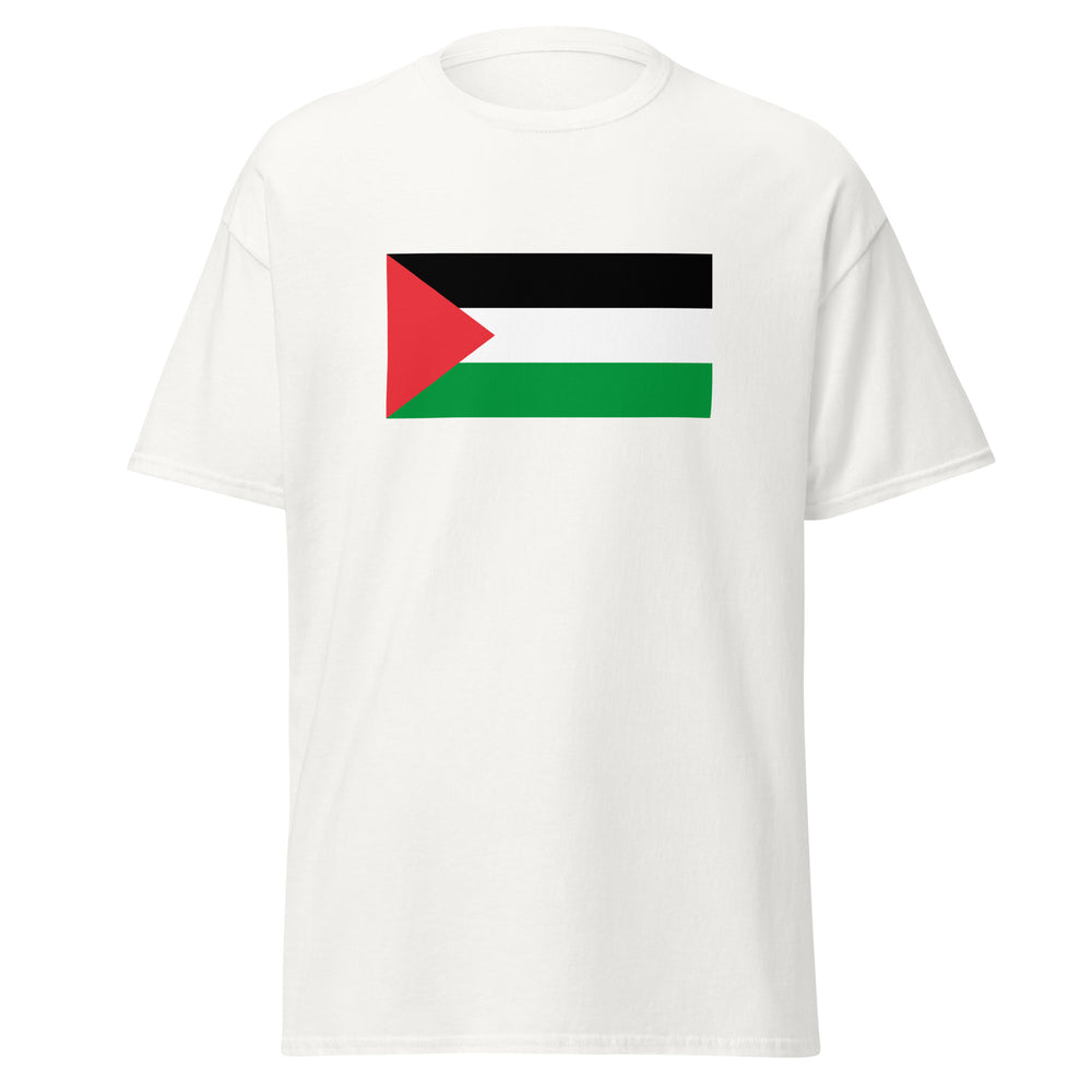 Men's classic tee - Palestine Flag, White