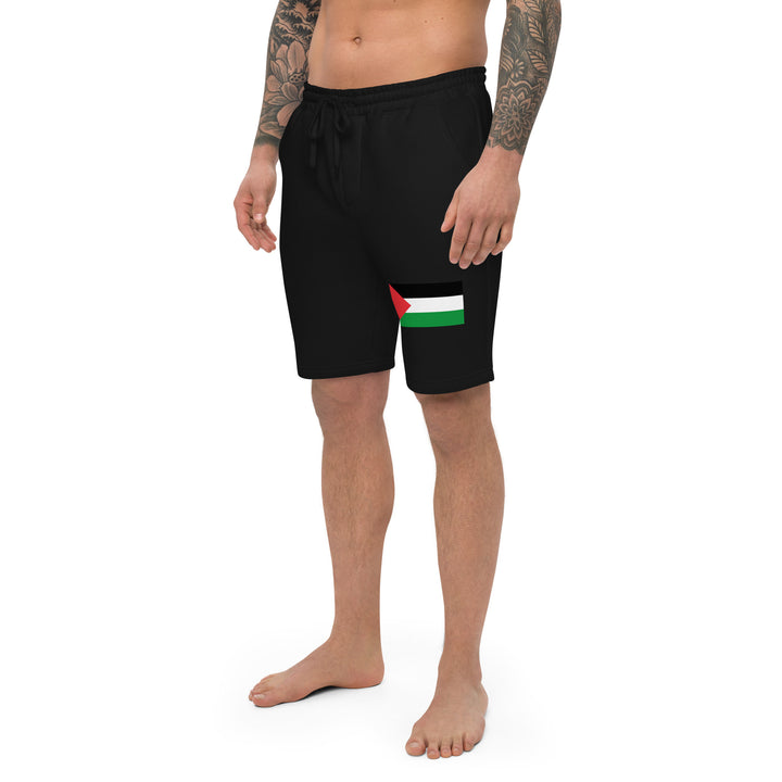 Men's fleece shorts | Palestine Flag