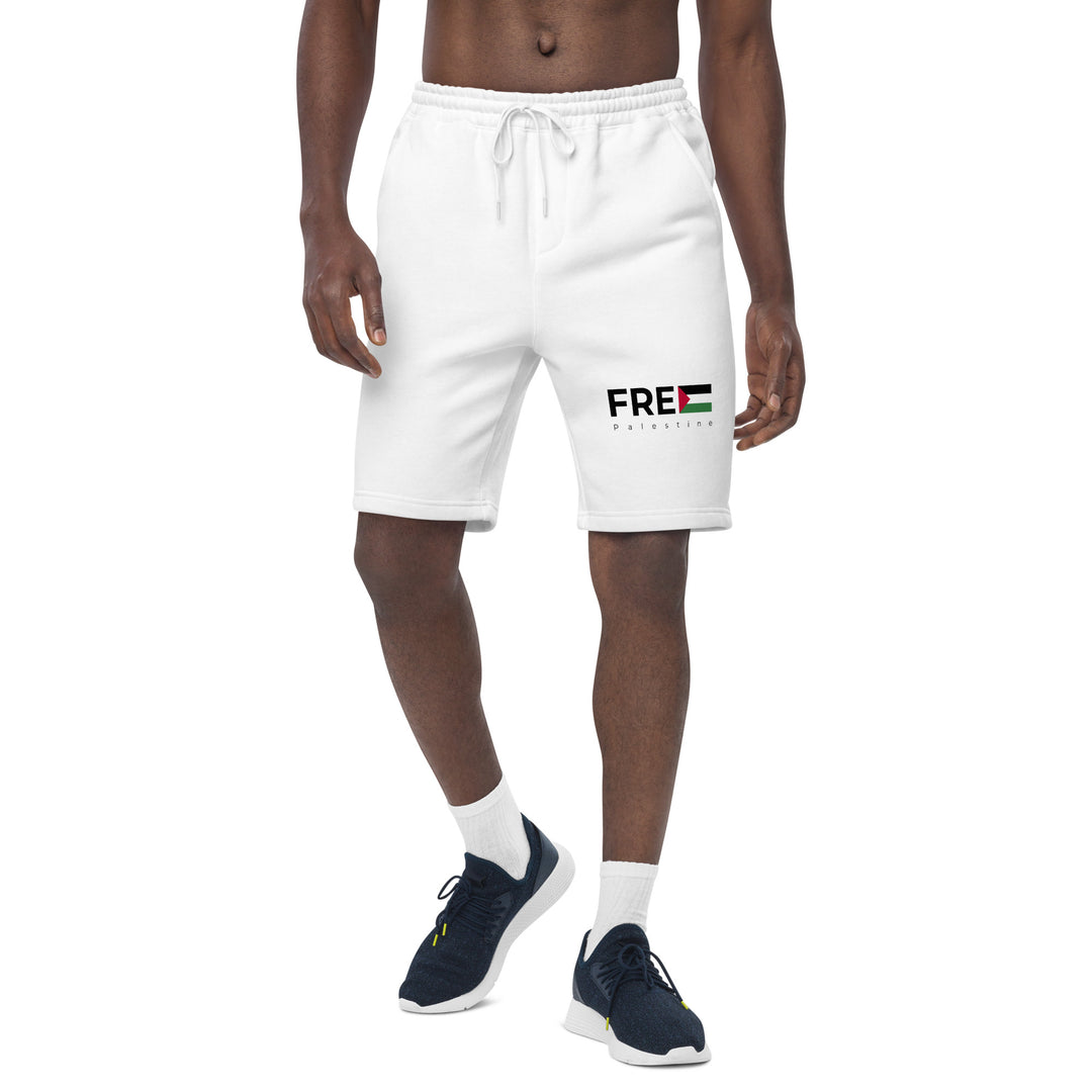 Men's fleece shorts | Free Palestine