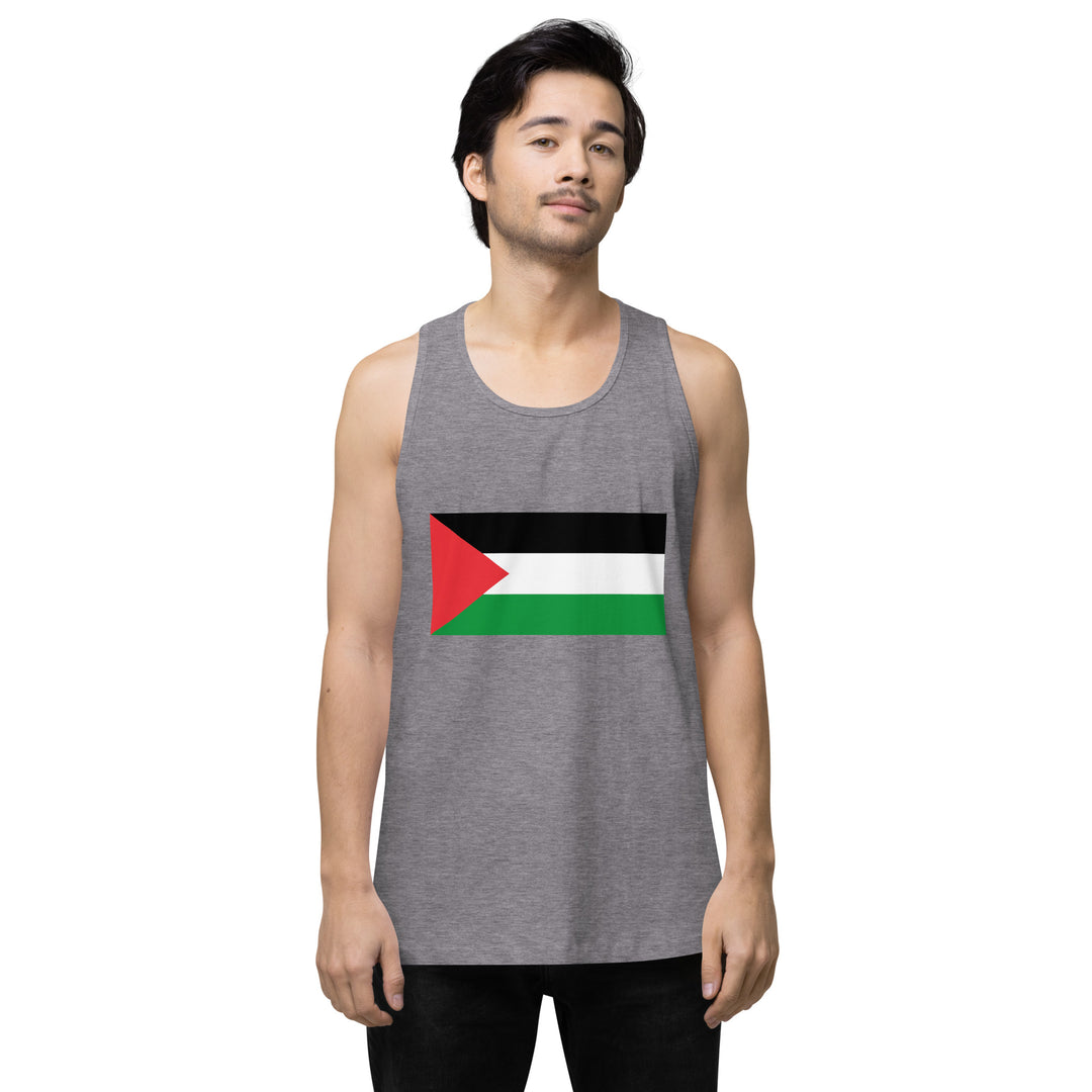 Men’s premium tank top | Palestine Flag