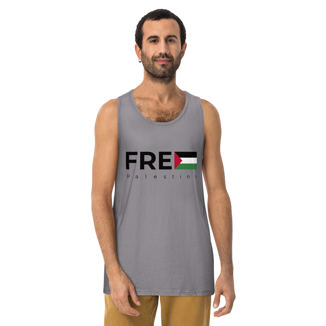 Men’s premium tank top | Free Palestine