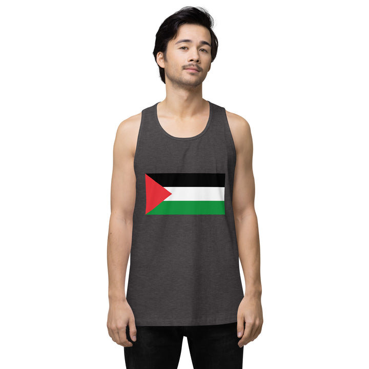 Men’s premium tank top | Palestine Flag