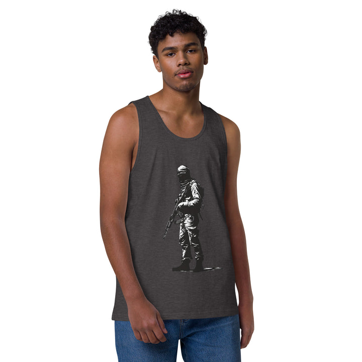 Men’s premium tank top | The Fighter