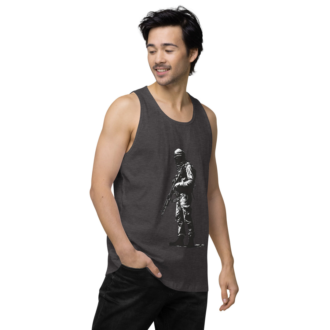 Men’s premium tank top | The Fighter