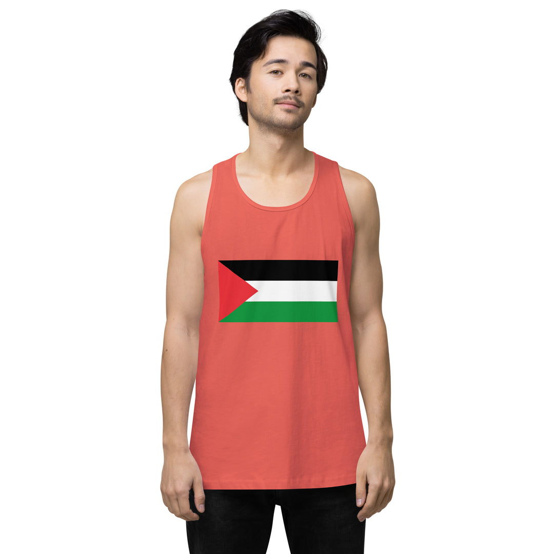 Men’s premium tank top | Palestine Flag