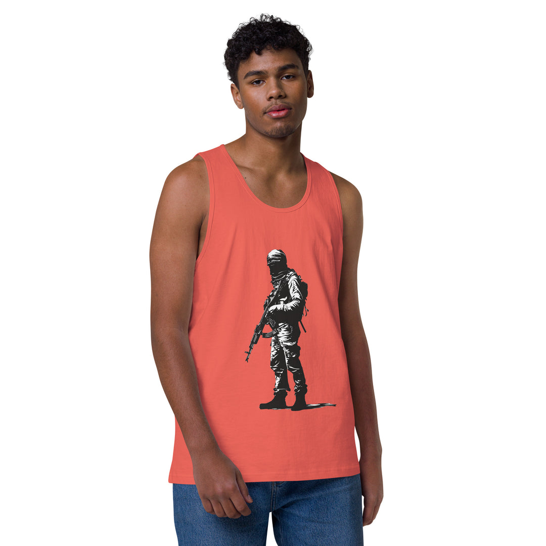 Men’s premium tank top | The Fighter