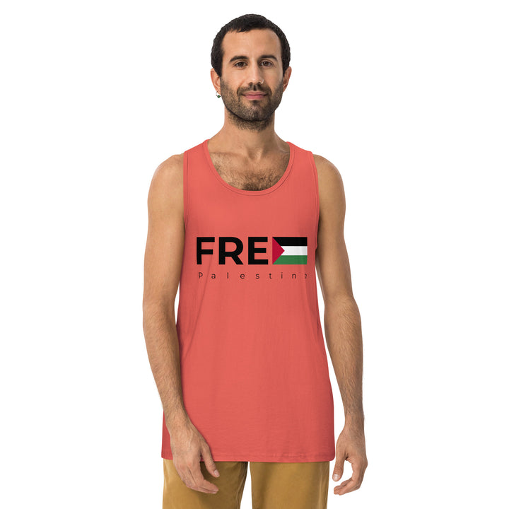 Men’s premium tank top | Free Palestine