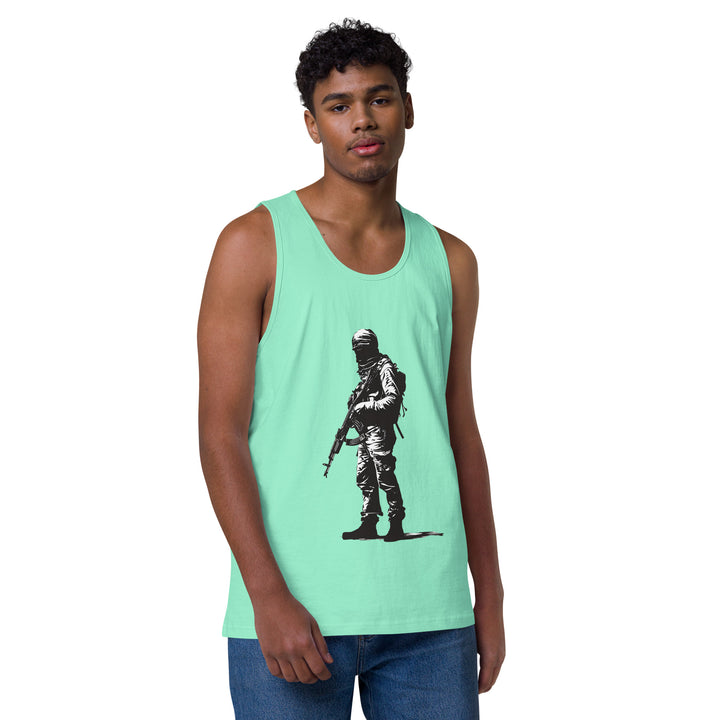 Men’s premium tank top | The Fighter